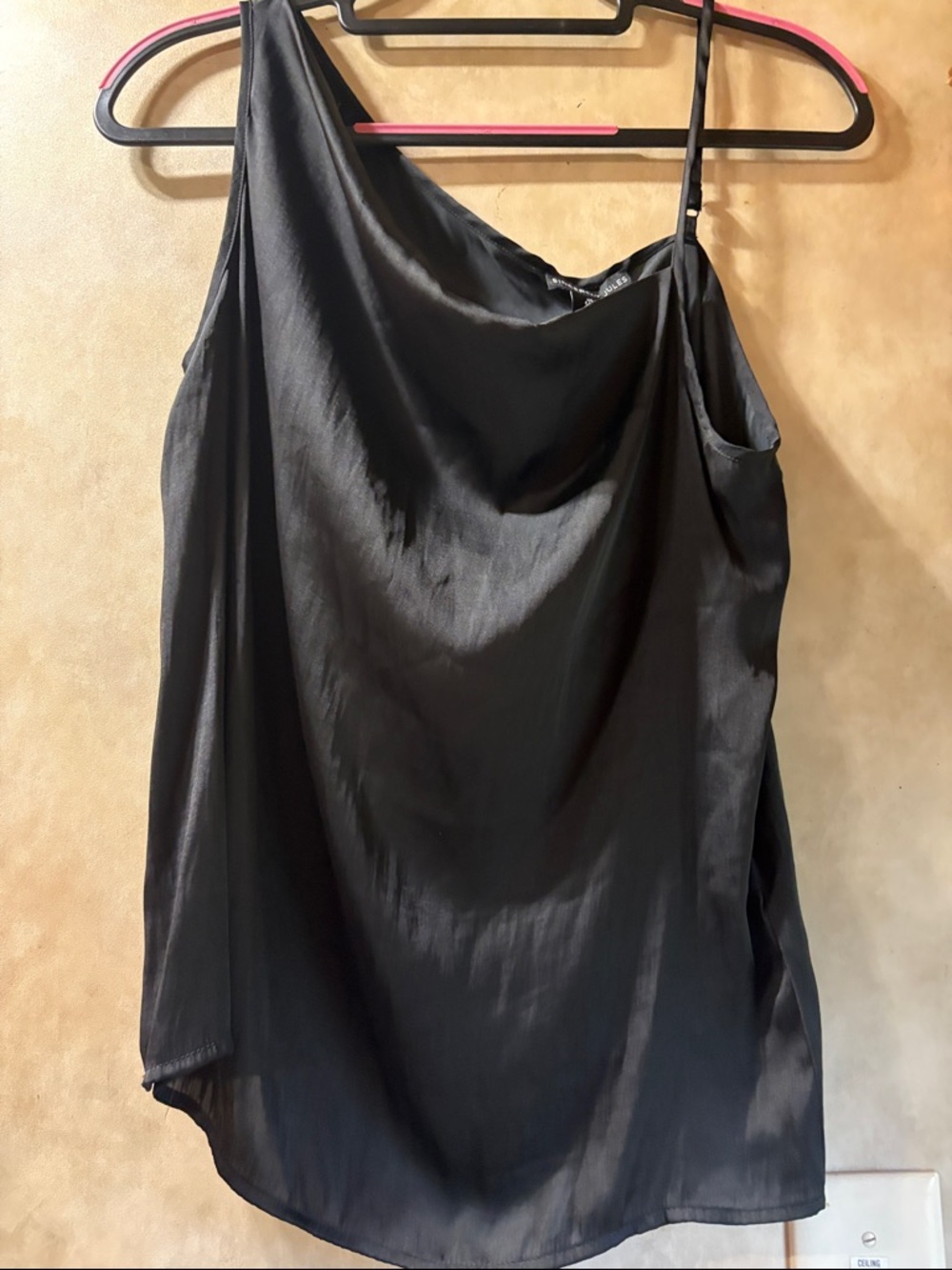 Sincerely Jules Black Top with Branded Hang Tag